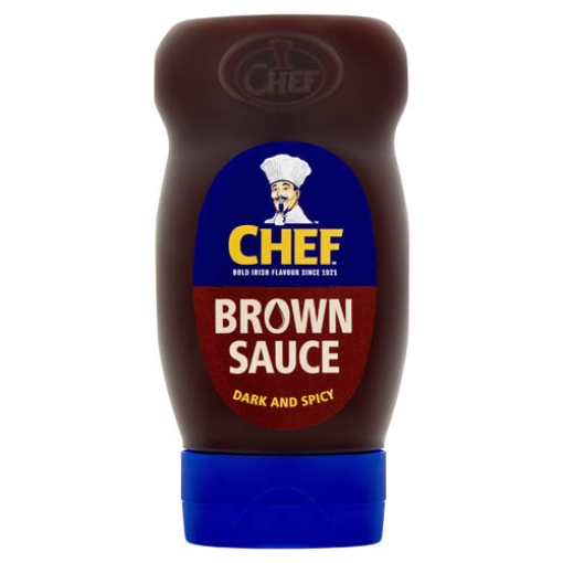 Picture of Chef Brown Sauce Top Down 385g x12