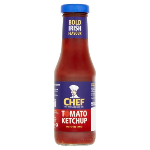 Picture of Chef Ketchup 340g Glass Bottle  x12