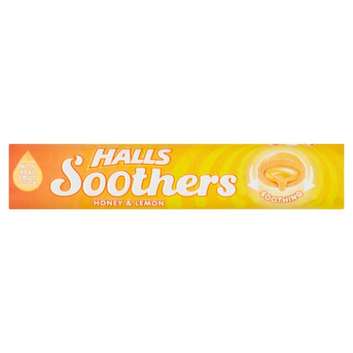 Picture of Halls Soothers Honey & Lemon 45g x20