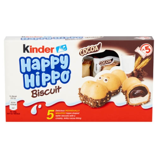 Picture of Happy Hippo Kinder Choc MULTI 103g 5pk x10