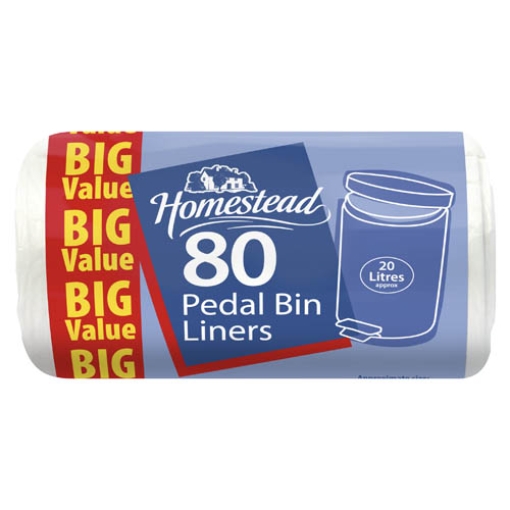 Picture of Homestead Pedal Bin Liner 50s  x20 