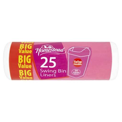Picture of Homestead Swing Bin Liners 25s x20 