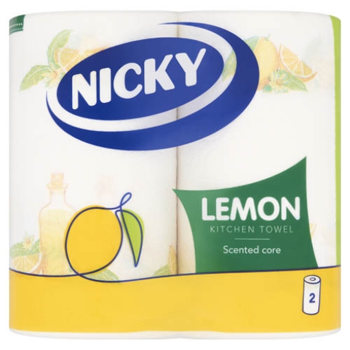 Picture of Kitchen Towel Nicky Lemons 2pk x8