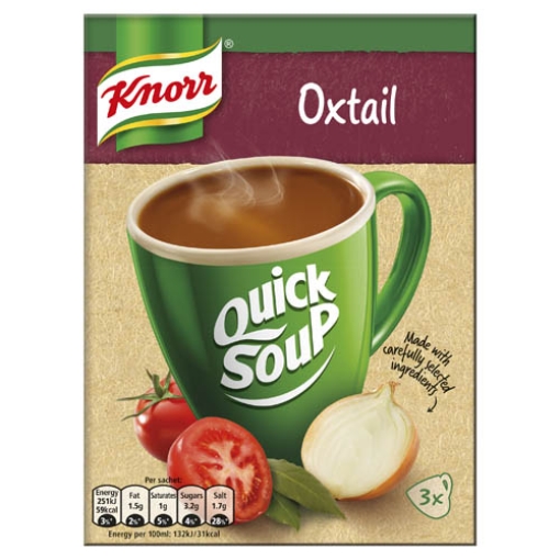 Picture of Knorr 3 Pack Oxtail QuickSoup 42g x12