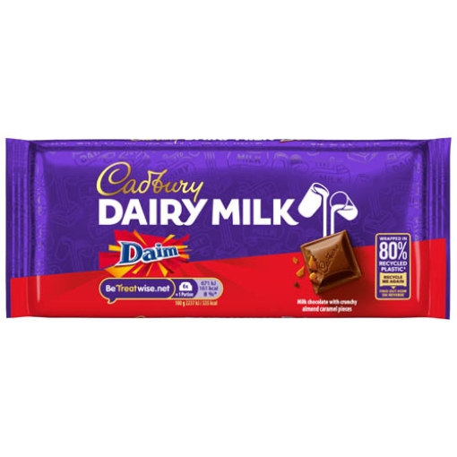 Picture of Lge Dairy Milk With Daim 120g x18