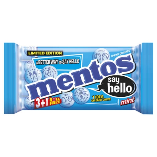 Picture of Mentos Mint MULTI 114g (38g x 3Pk) x25