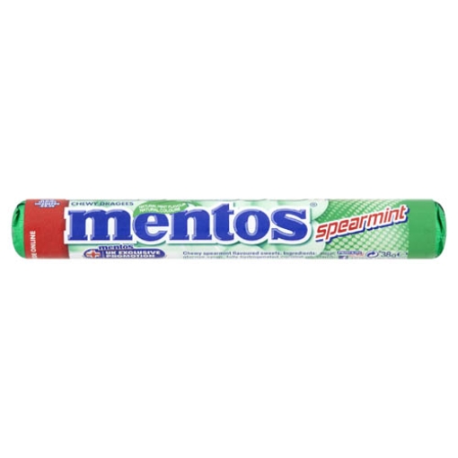 Picture of Mentos Spearmint Roll x40
