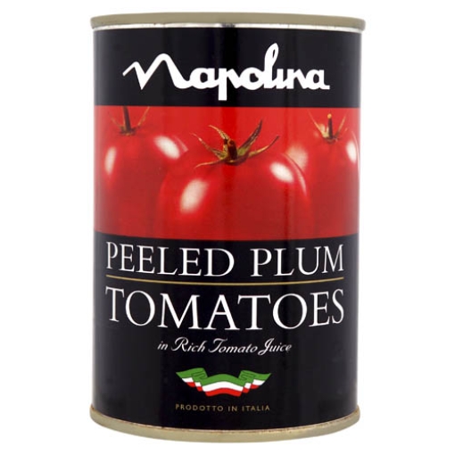 Picture of Napolina Tomatoes Peeled Plum 400g x12