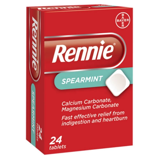 Picture of Rennies Spearmint (GR) 24's x12