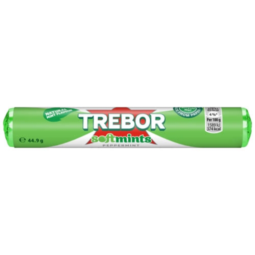 Picture of Softmint Green Peppermint Roll x40