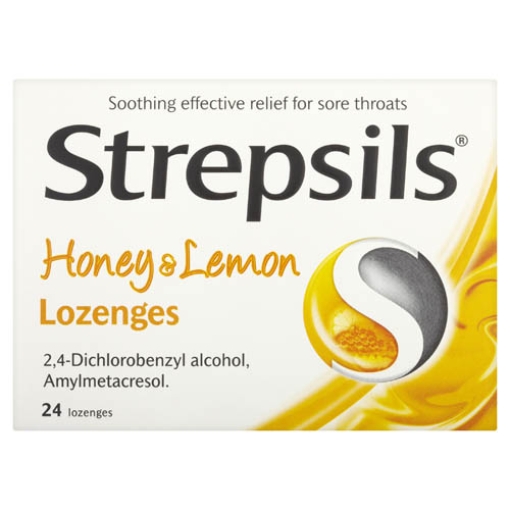 Picture of STREPSILS Honey & Lemon 24s x12