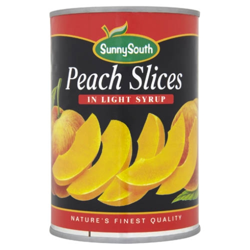 Picture of SunnySouth Peach Slices 411g x12