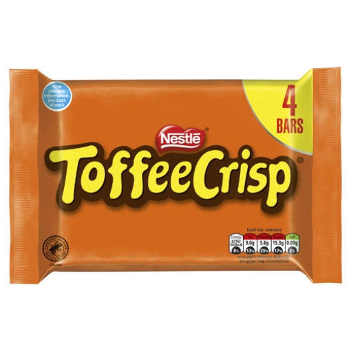 Picture of Toffee Crisp MULTI 124g (31g x 4pk) x14