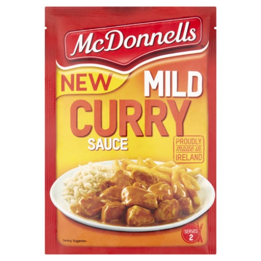 Picture of McDonnells Curry Sauce Mild Pkt 50g x12