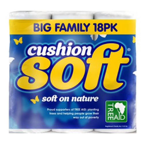 Picture of Toilet Roll Cushion Soft 18pk x3