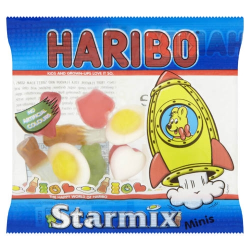 Picture of Haribo Starmix Mini Bags 16g x100