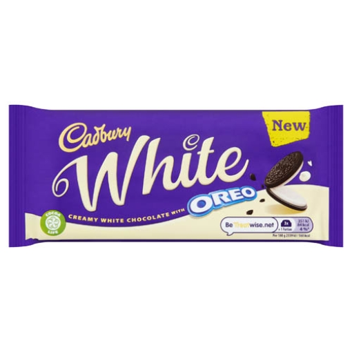 Picture of Lge Dairy Milk Oreo White 120g x17
