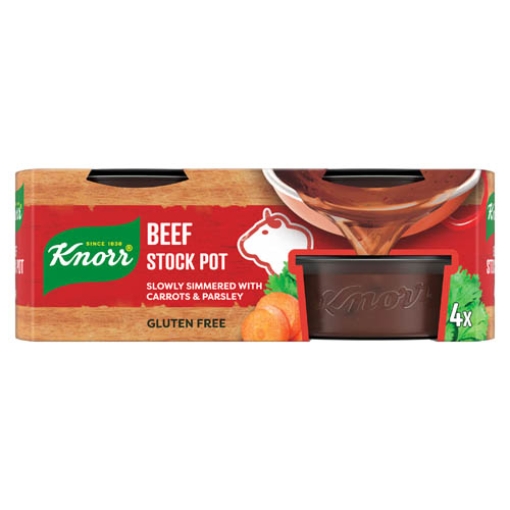 Picture of KNORR Stock Pot 4s Rich Beef 112g x8