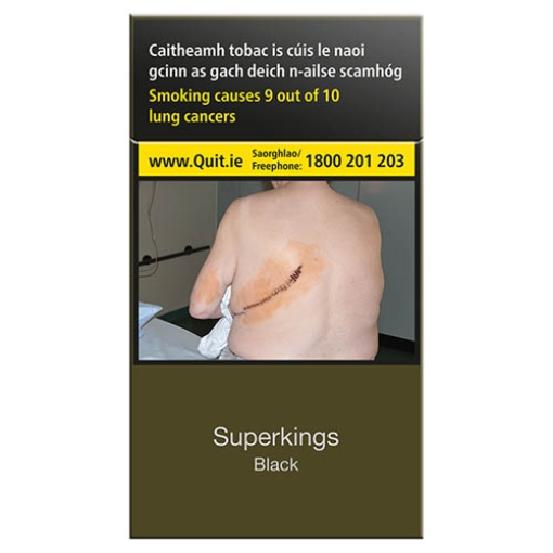 Picture of Superkings Black 20s X10