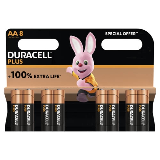 Picture of Duracell Box AA Plus Power 8's x12