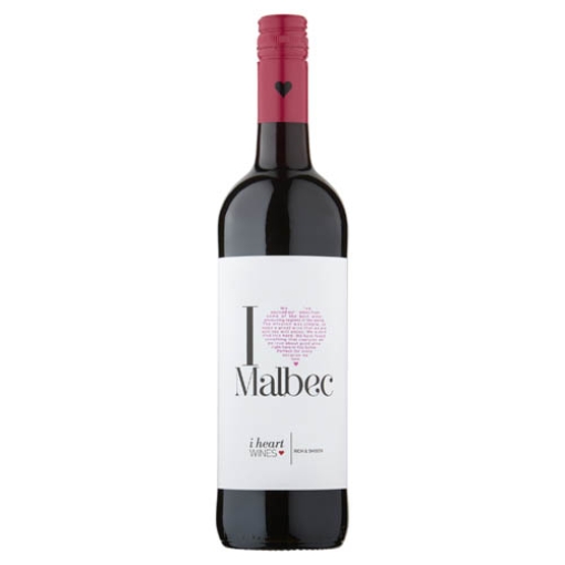 Picture of I HEART Malbec 75cl x6