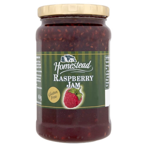 Picture of Homestead Jam Raspberry 430g x12 
