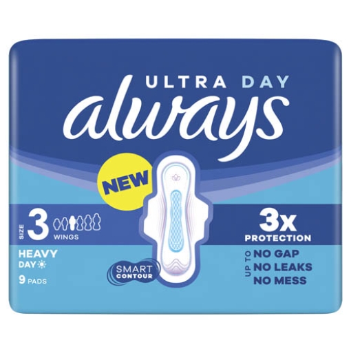 Picture of Always Ultra Pads Day & Night 16s x9 