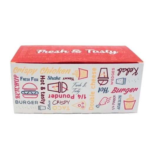Picture of Yummy Kraft Snack box MED - 166x90x65mm x400