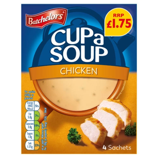 Picture of Batch (UK) CupASoup Chicken PM£1.75 81g x9