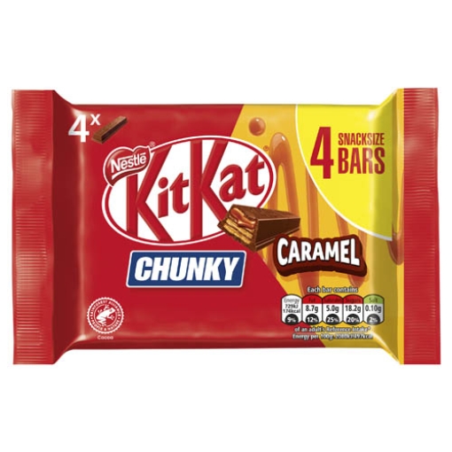 Picture of Chunky Kit Kat Caramel Multi (35g x4) x15