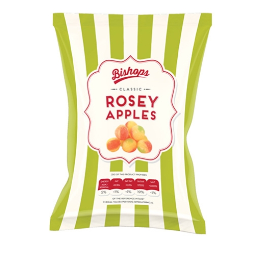 Picture of Bags Bishops Rosy Apples 150g x30