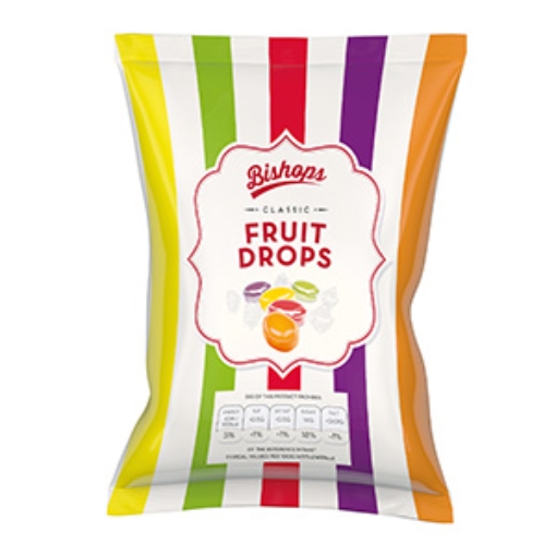 Picture of Bags Bishops Fruit Drops 150g x30