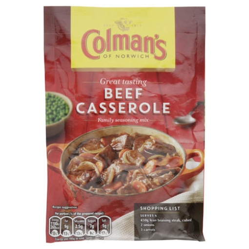Picture of COLMANS Beef Casserole Sachet 40g  x16