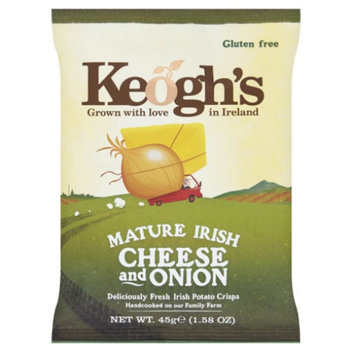 Picture of Keoghs STD Cheese & Onion GF 45gx24