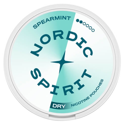Picture of Nordic Spirit SpearMint Pouch Regular 2D 6mg 20s x
