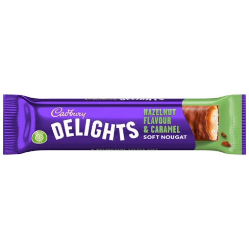 Picture of Cadburys Delights Hazelnut Caramel 110g 5pk x9