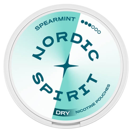 Picture of Nordic Spirit Spearmint Pouch Strong 3D 9mg 20s x5