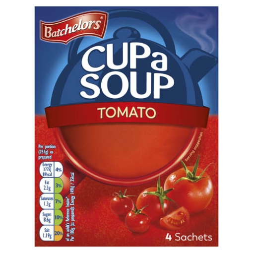 Picture of Batch (UK) CupASoup Tomato  93g x9