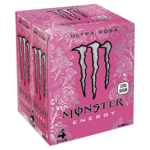 Picture of 500 Monster Ultra Rosa Multi 4pk x6 DRS