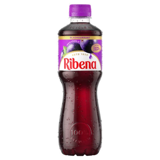 Picture of 500 Ribena Blackcurrant STILL x12 DRS