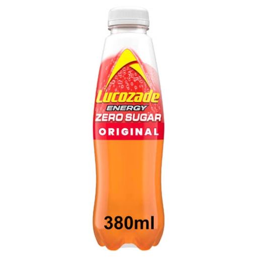 Picture of 380 Zero Original Lucozade Bottle x24 DRS