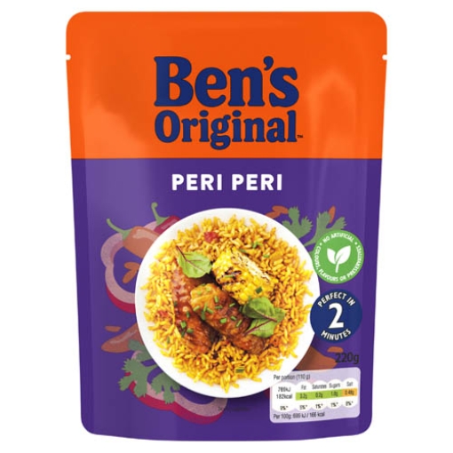 Picture of Bens Exp RTH Peri Peri Rice 220g x6