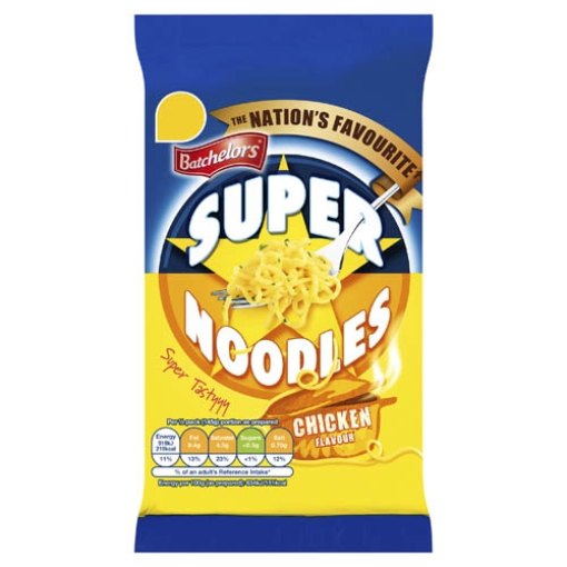 Picture of Batch(UK) Super Noodles Chicken 90g x8