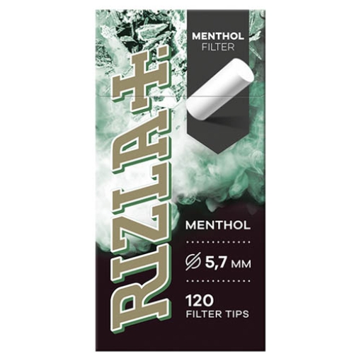 Picture of Rizla Extreme Menthol Tips 5.7mm BLK 120's x20