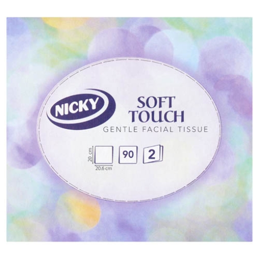 Picture of Tissues Cube Nicky 2ply Smart Tissues 90s x12