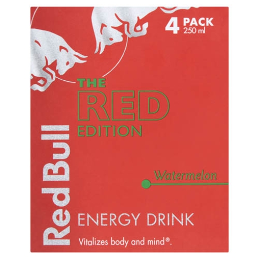 Picture of Red Bull Watermelon Multi 250ml 4pk x6 DRS
