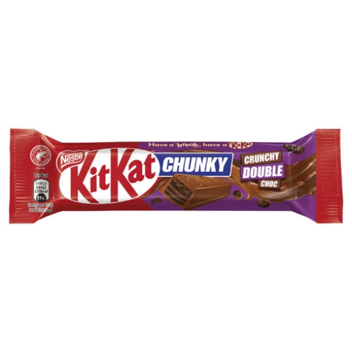 Picture of Chunky Kit Kat Crunchy Double Choc 42g x24