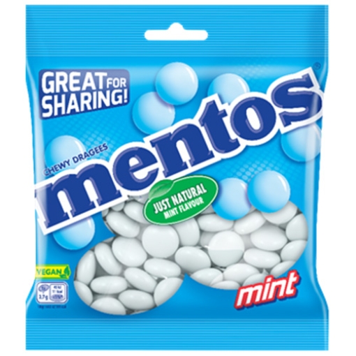 Picture of Bags Mentos Strawberry Mix 150g x24