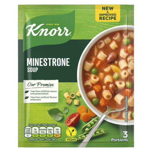 Picture of Knorr Soup Minestrone 3 Portion 78g x8