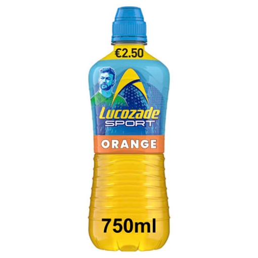 Picture of 750 Sport Lucozade Orange PM€2.50 x12 DRS